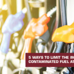 Gas pumps with contaminated fuel